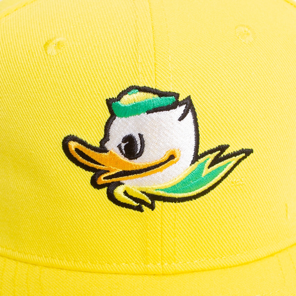 Fighting Duck, Nike, Yellow, Flatbill, Performance/Dri-FIT, Accessories, Youth, High Crown, Adjustable, Hat, 750994